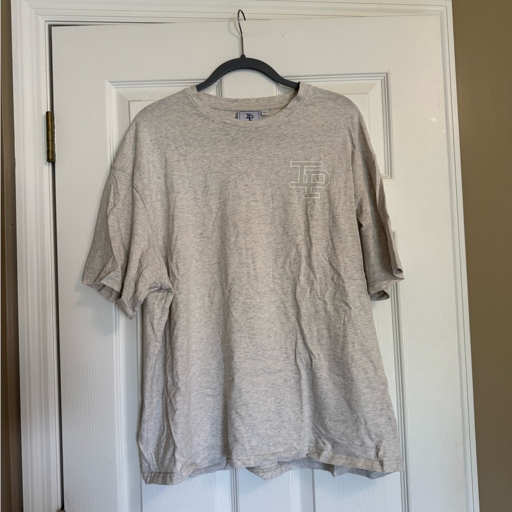 Inaka Power Light Gray Short Sleeve T-shirt